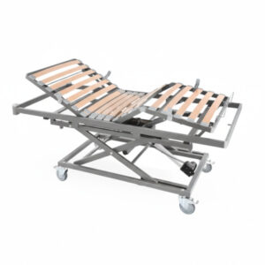 Calvarro Ortopedia - cama articulada con carro elevador recom-plus - gris